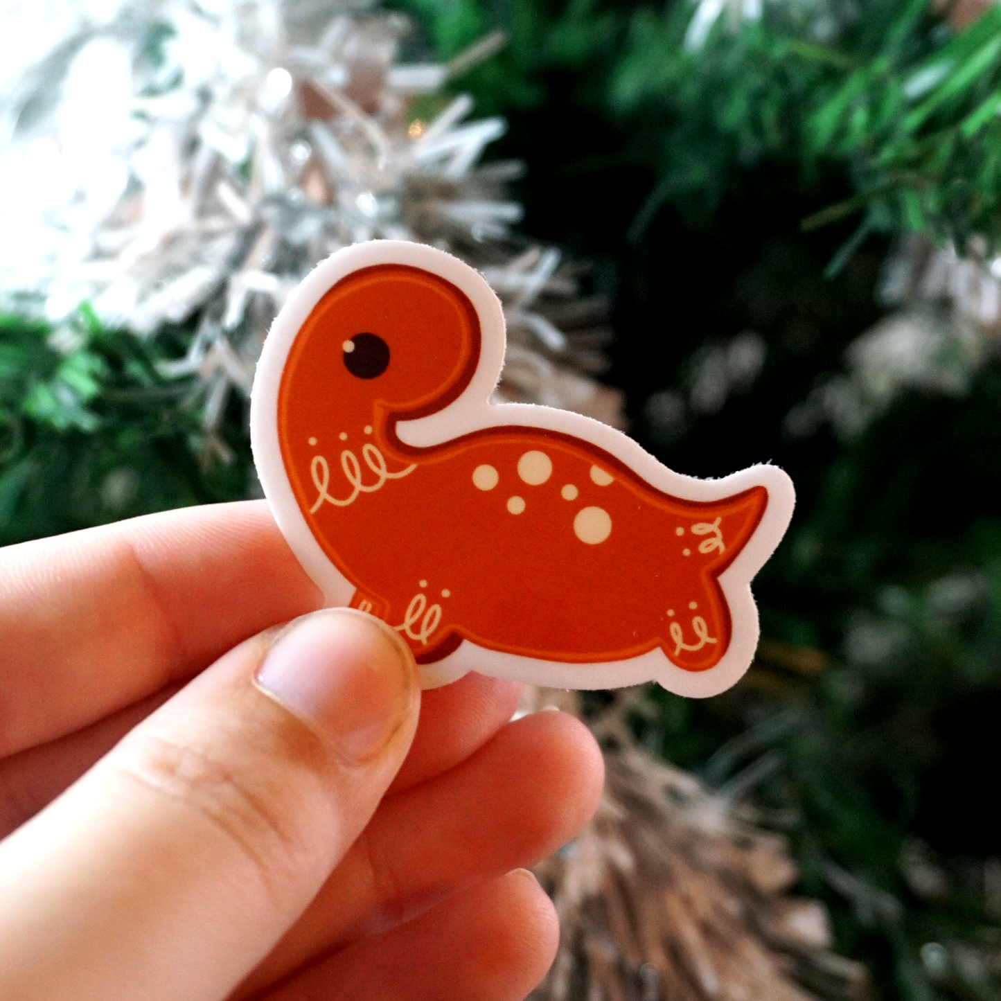 Nessie Gingerbread Sticker