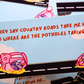 Country Roads Bumper Sticker