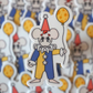 Sad Rat Clown Sticker