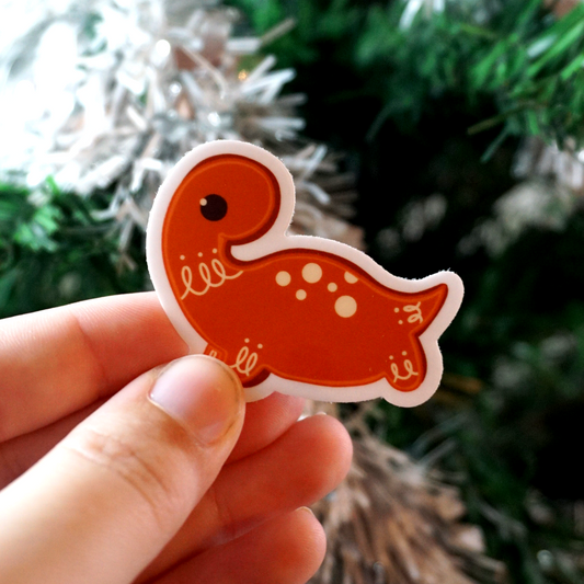 Nessie Gingerbread Sticker